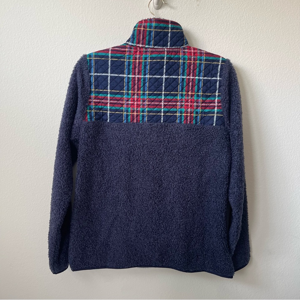 VERA BRADLEY Teddy Fleece Pullover Tartan Plaid BRAND NEW WITH TAG - Picture 5 of 11